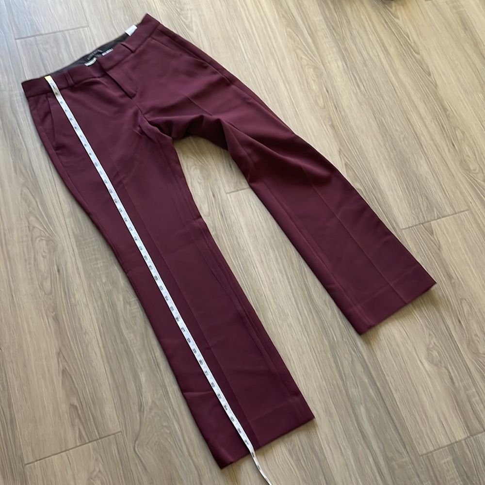 Banana Republic Burgundy Women's Pants Size 2P - Picture 6 of 12